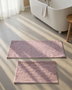 Mijölnir Juego de 2 alfombrillas de baño Rabbit - Rosa